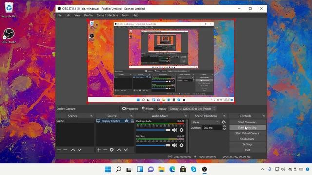 Экран записи в Windows 11 смотреть онлайн