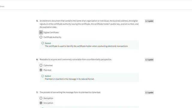 Cryptography Week 1 Quiz Answer Coursera смотреть онлайн