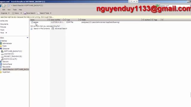 [PostgreSQL/PostGIS] Xem mật khẩu đăng nhập hệ quản trị cơ sở dữ liệu PostgreSQL смотреть онлайн