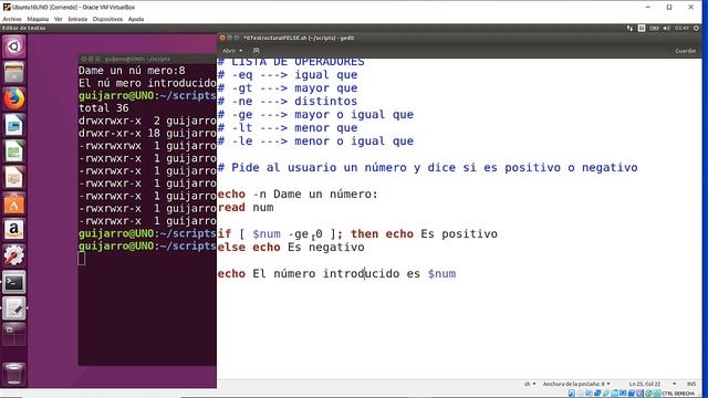 Vídeo 07. Estructura IF...ELSE en Shell Script de linux. смотреть онлайн