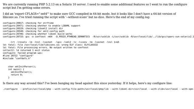 DevOps & SysAdmins: Configuring PHP on Solaris 10 64-bit (2 Solutions!!) смотреть онлайн
