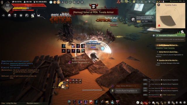 Black Desert Online Lv. 62 Awakening Ninja leveling part 73: doing better, some error смотреть онлайн