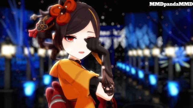 【Chiori/Genshin】IU - LILAC【MMD/4K】