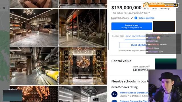 ХЕСУС СМОТРИТ НА ОБЪЯВЛЕНИЯ САМЫХ ДОРОГИХ ДОМОВ В США смотреть онлайн