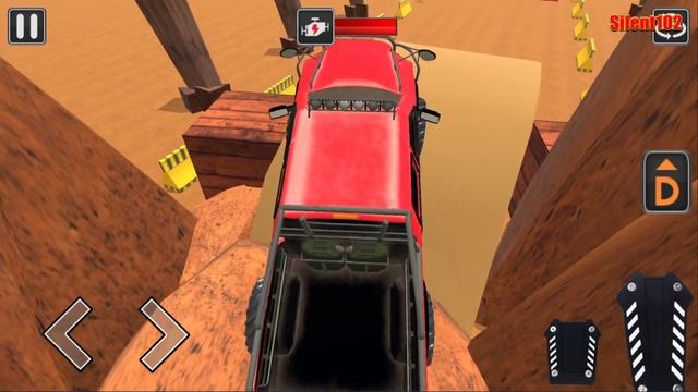 4x4 Off Road SUV Game - Red Jeep Adventure Hill Climbing - Android Gameplay смотреть онлайн