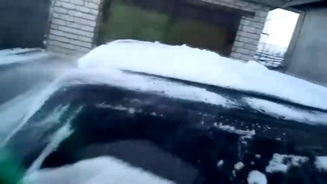 Как быстро очистить автомобиль от снега! смотреть онлайн