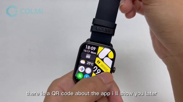 COLMI C61 Smartwatch Product Usage Introduction -2(Subtitle)