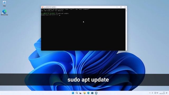 【Windows11】WSL2でUbuntu 22.04 LTSを導入する смотреть онлайн