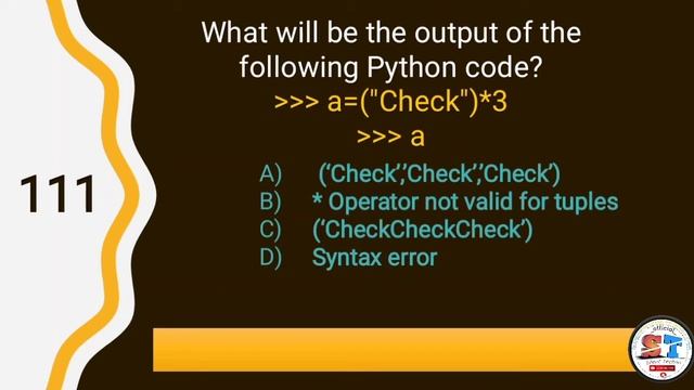 Python Programming Mcq Question with Answers Part 06 || in Computer Engineering || by silent techn смотреть онлайн