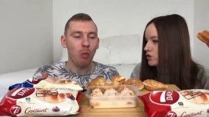 МУКБАНГ КРУАССАНЫ 7 DAYS ОБЗОР шарлиз яшкино ответы на вопросы MUKBANG CROISSANTS 7 DAYS REVIEW