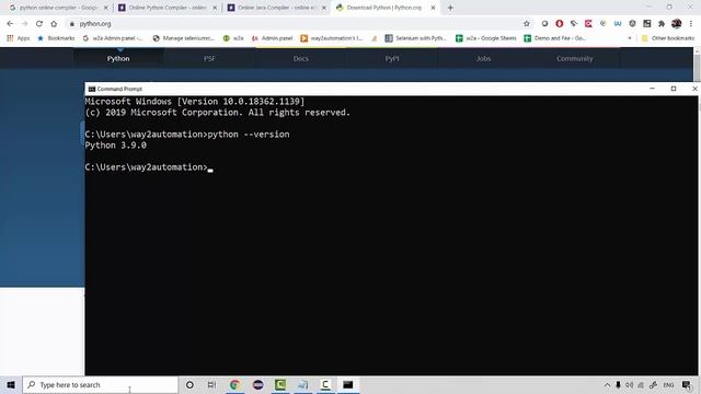 Python Core - Installing Python on Windows смотреть онлайн