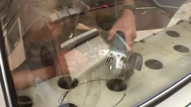 Обработка задней крышке Lada. Размещение эллипсы. Част 1 смотреть онлайн