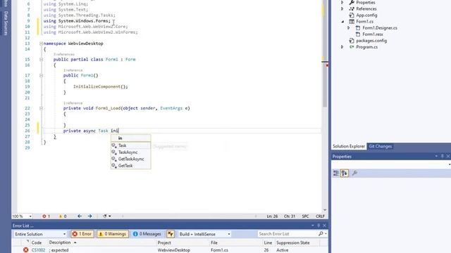 Web view in Winforms C# using Microsoft.webview2 смотреть онлайн