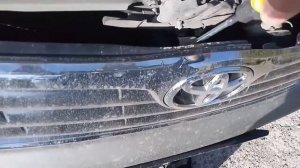 Замена решётки радиатора на Тойота Королла 9 поколения, кузов 120