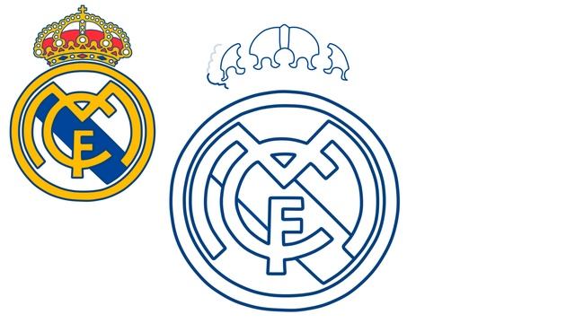 How To Draw REAL MADRID Logo UEFA Champions League - Sport FIFA смотреть онлайн