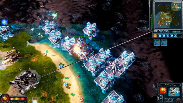 War Of Powers - C&C Red Alert 3 MOD , 2v2 , Live Gameplay - 2018 смотреть онлайн