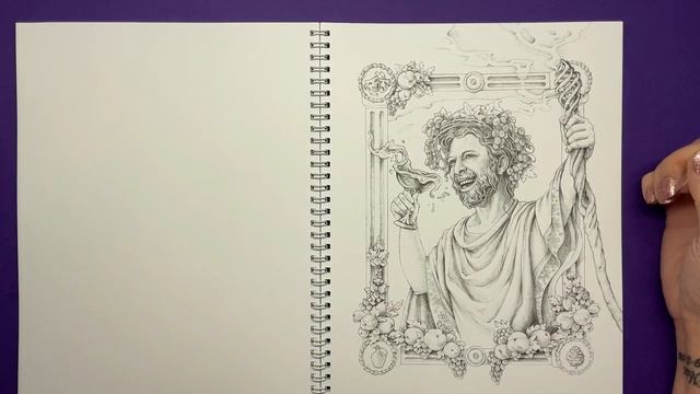 De Natura Decorum Hellas by Nadiia Zhebrakovska | Colouring Book Review смотреть онлайн