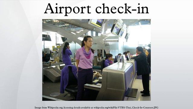 Airport Check-in