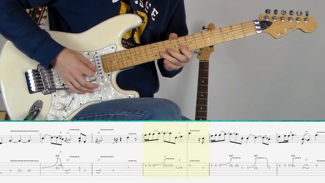 Gary Moore - The Loner (Guitar Tutorial) смотреть онлайн