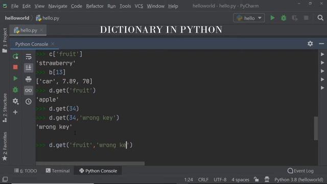 Dictionary in Python | Methods and Operations [Python Programming Tutorial #8] смотреть онлайн