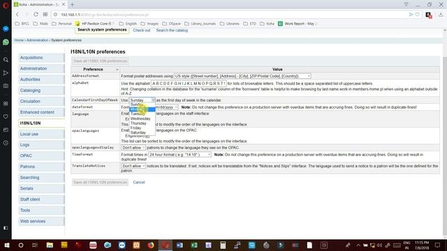 4.5 Koha Administration - I18N / L10N смотреть онлайн
