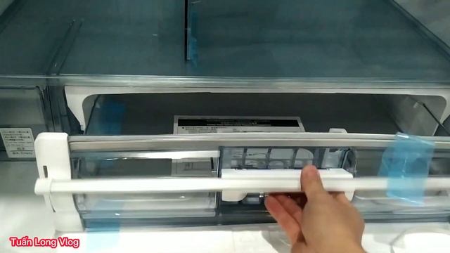 Bàn giao tủ lạnh Hitachi R-WX620KV 6 cửa, hàng Nhật, mặt gương giá hơn 70 triệu. Quá chất đẹp смотреть онлайн