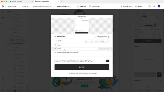 How to rename and export image assets in bulk from Avocode? смотреть онлайн
