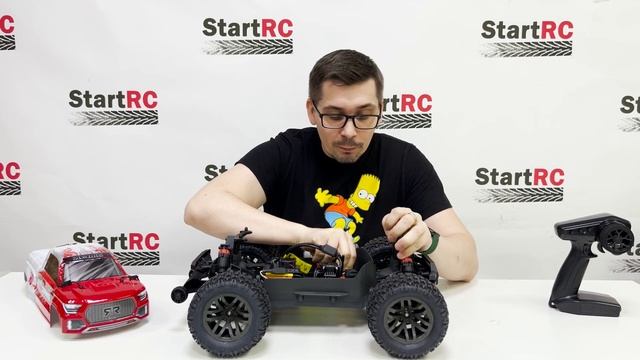 Обзор ARRMA GRANITE 4x4 BLX. Тест драйв на 2S и 3S аккумуляторе смотреть онлайн