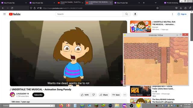 Faster Dunes Sandstorm in UnderTale Yellow. (No sand in my eyes) смотреть онлайн