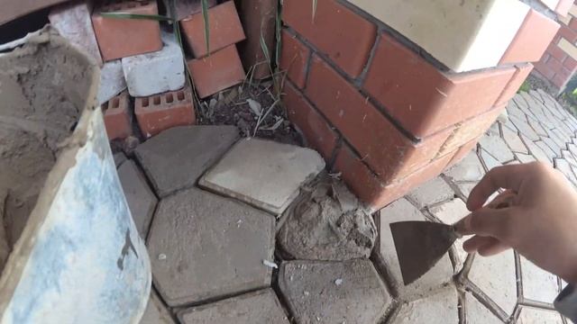 Садовая дорожка. Тротуарная плитка. Брусчатка своими руками смотреть онлайн