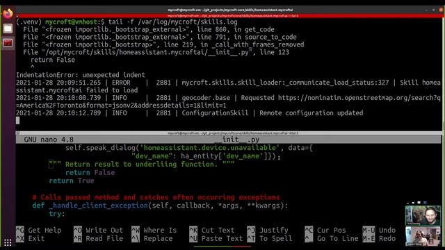 Testing a PR | Mycroft Development смотреть онлайн