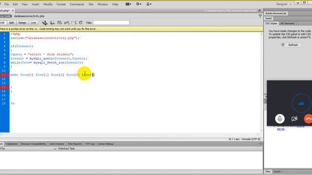 How to fetch records in PHP from MYSQL смотреть онлайн