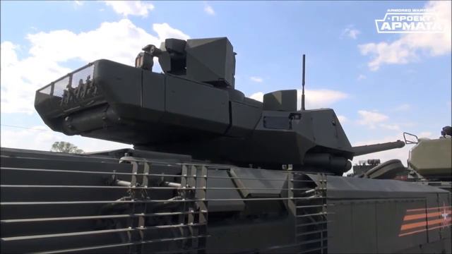 Проект Армата. Танк нового поколения Т 14. смотреть онлайн