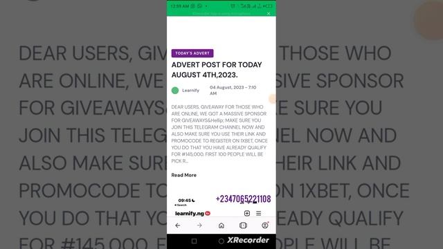 Make Money Online With Your Phone: How To Get Adverts on Learnify.ng platform to Earn Big Money смотреть онлайн