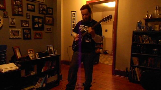 Playing my new Gibson SG and Cry Baby Wah Wah pedal смотреть онлайн