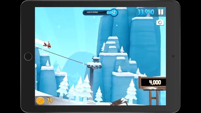 Обзор мобильной игры Ski Safari 2 от AppBlog смотреть онлайн