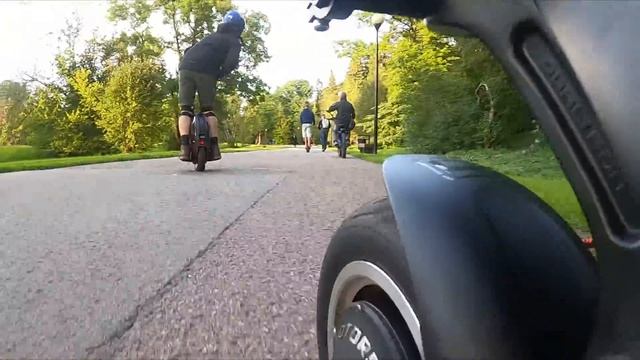 Покатушка группой: Самокаты, Моноколеса, Питбайк, Лонгбоард. ElectroFriday. смотреть онлайн