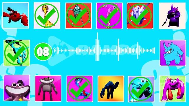 GUESS MONSTER'S VOICE #1 | GARTEN OF BANBAN Buggy Huggy| GUESS THE MONSTER'S VOICE Roblox Doors смотреть онлайн
