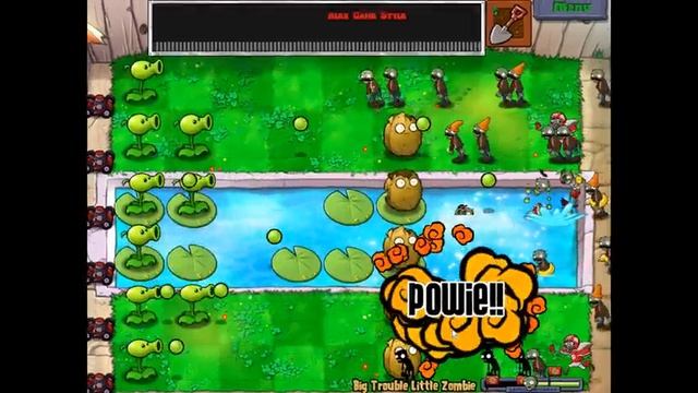 Plants vs. Zombies - Big Trouble Little Zombie Mini-Games - Classic PC HD (Ep.36) смотреть онлайн