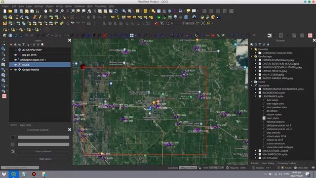 GIS SERIES - QGIS INDEX MAP PRODUCTION USING ATLAS (NO AUDIO) смотреть онлайн