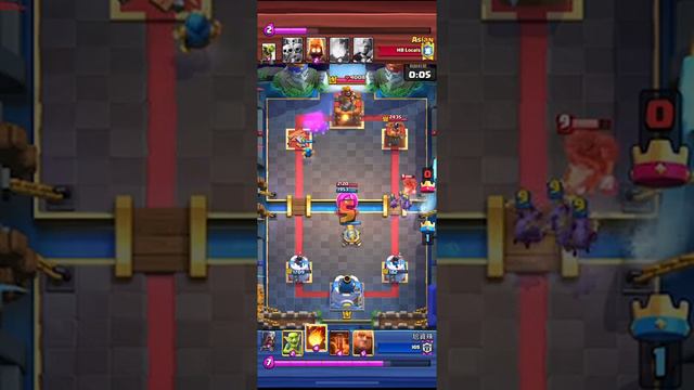 How to block hog rider by minons. - Clash Royale смотреть онлайн