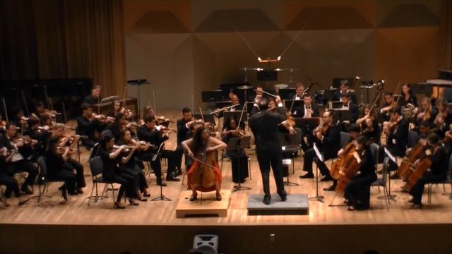 Cecilia Huerta plays Shostakovich Cello Concerto with University of Miami Frost Symphony Orchestra смотреть онлайн