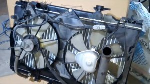 Замена радиатора охлаждения #Toyota #Camry30 2.4 АКПП