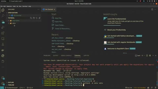 How to Create Virtual envirement in python django || Linux || Windows смотреть онлайн