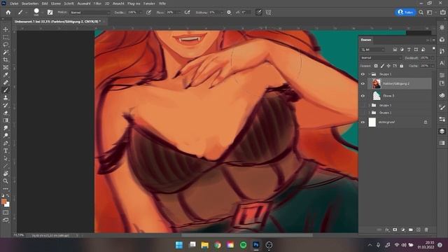 Speedpaint // Photoshop // romantic vampire смотреть онлайн