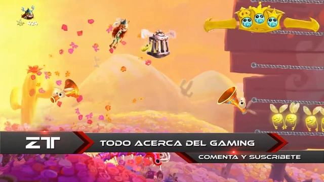 Rayman Legends - Mariachi Madness (El Mariachi más cachi) Run смотреть онлайн