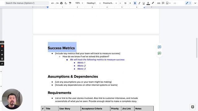 How to write a PRD? | Walkthrough of PRD Template Example смотреть онлайн