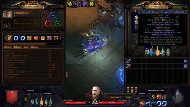 [PATH OF EXILE] – 3.7 – MAGIC FIND – VAAL ARC PATHFINDER – LEGION CURRENCY FARMING смотреть онлайн