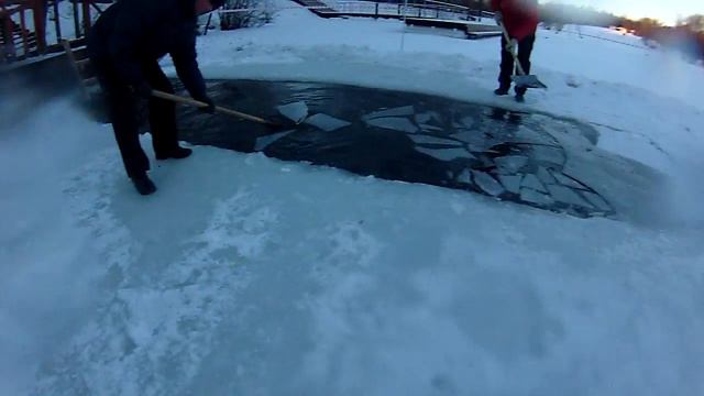 Расчистка проруби 06 01 15 смотреть онлайн