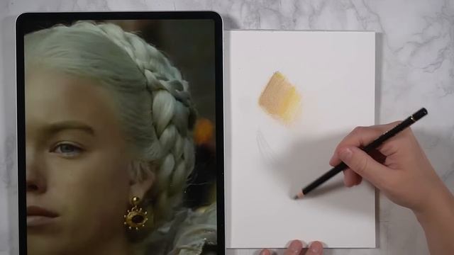 Drawing a Portrait with ONLY PRIMARY COLORS смотреть онлайн